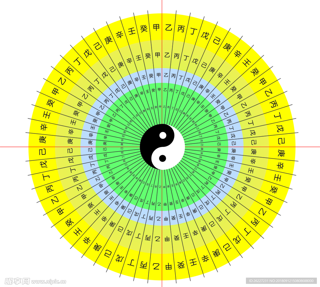 太极八卦可分解