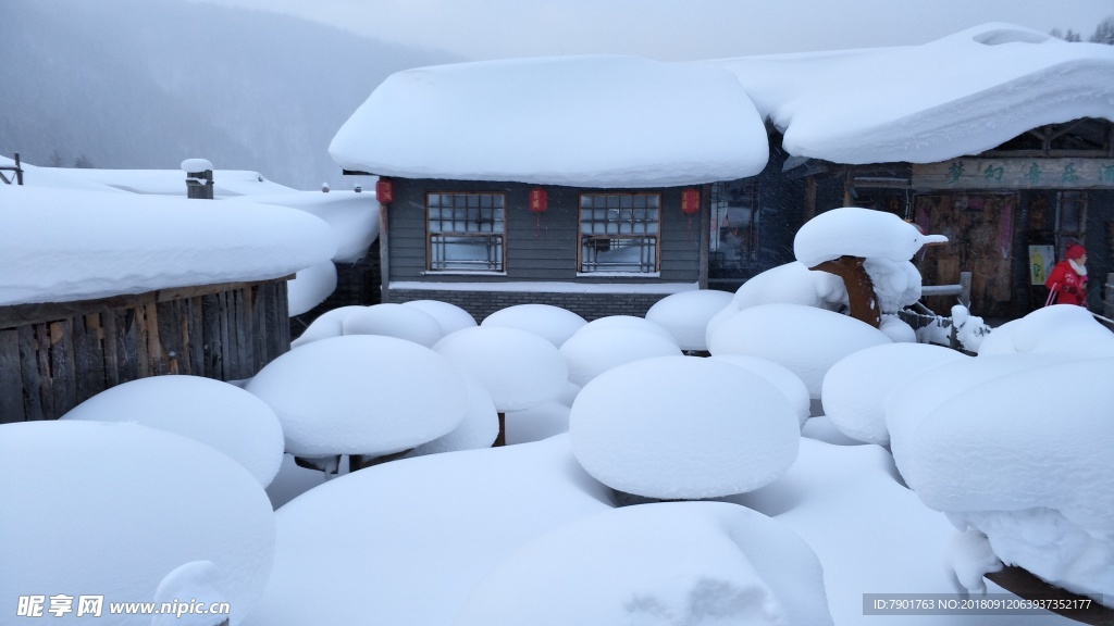 雪乡景色