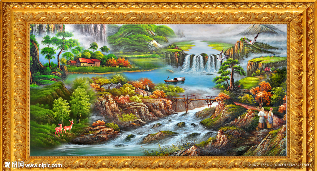 油画 油画风景