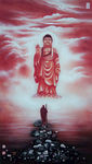 朱砂画   佛像