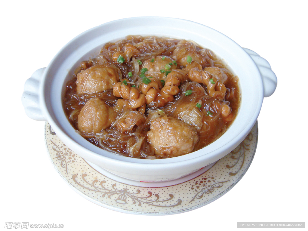 白菜丸子煲