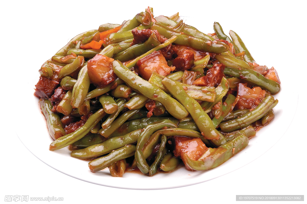 焖豆角