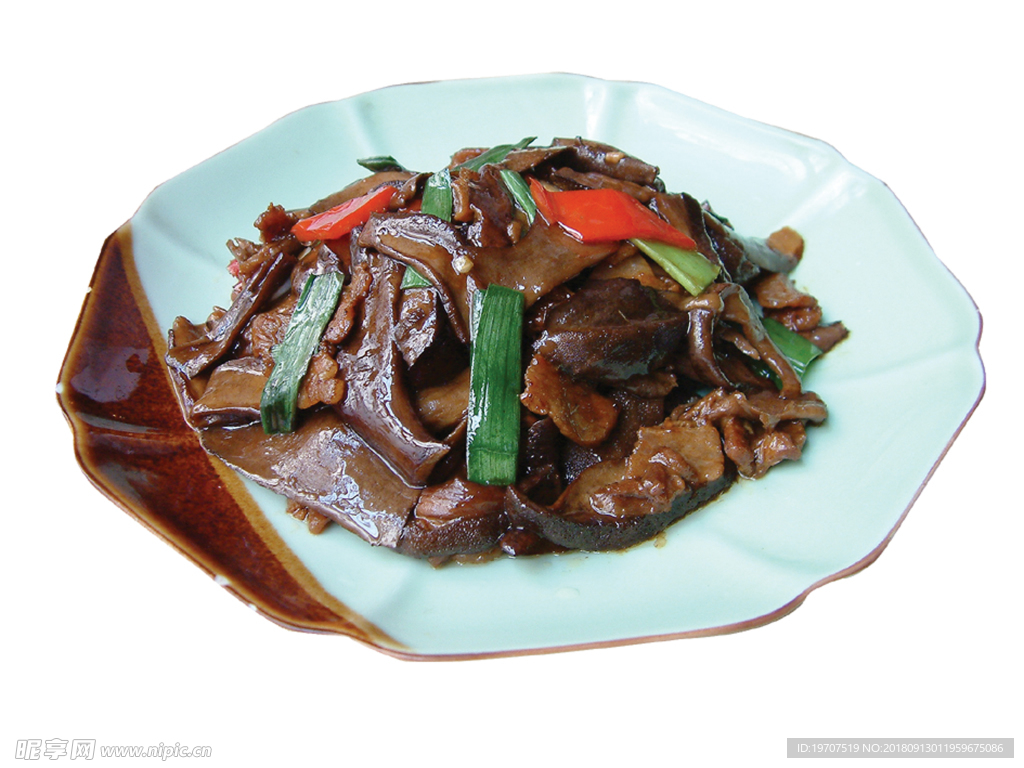 山菌炒肉