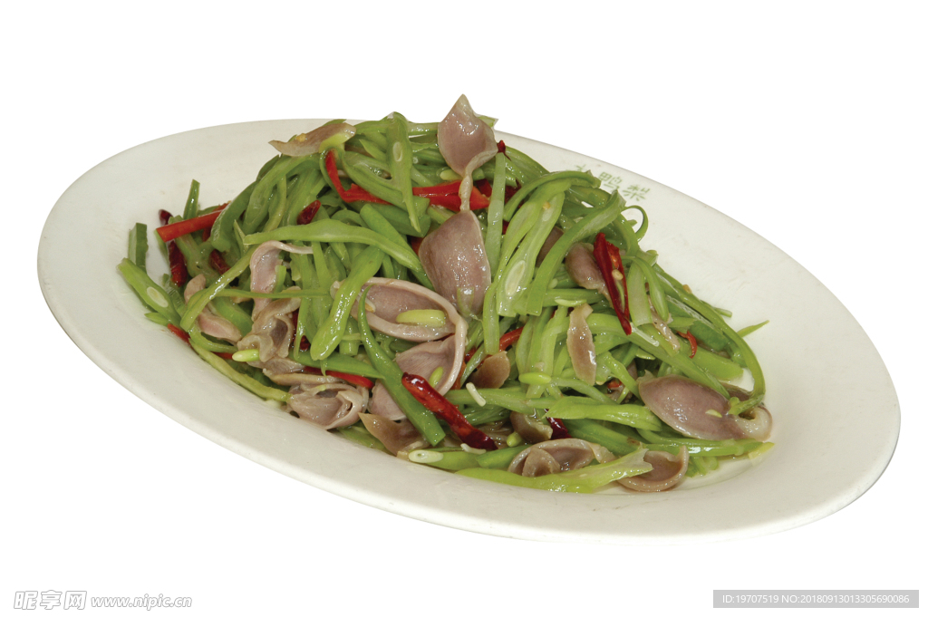 鸡胗豆角丝