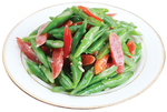 腊肉四季豆