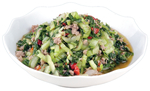 肉沫小白菜