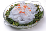 菠菜拌粉皮