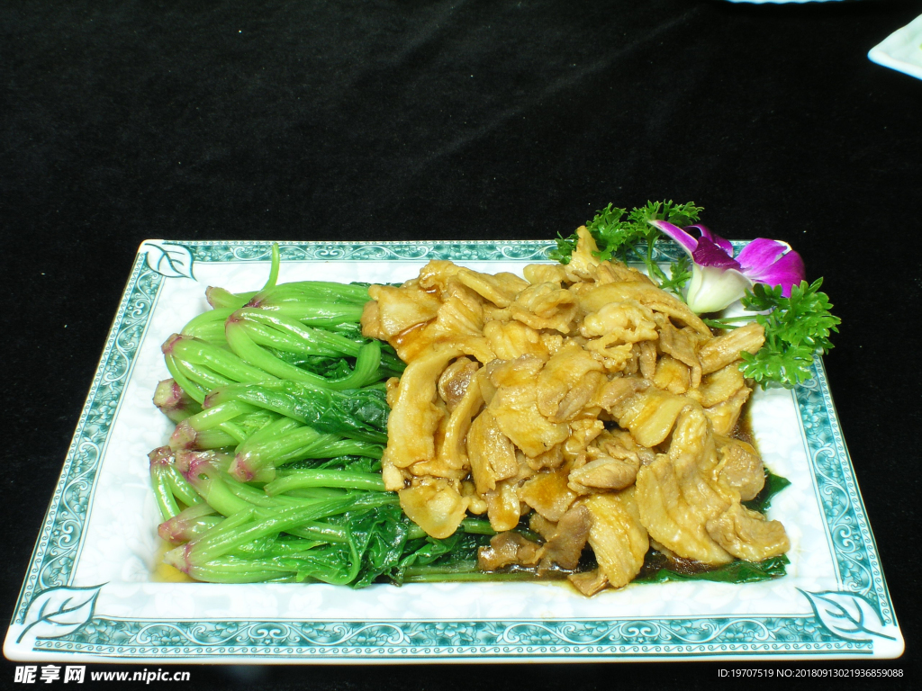 菠菜五花肉