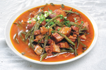虹豆红烧肉