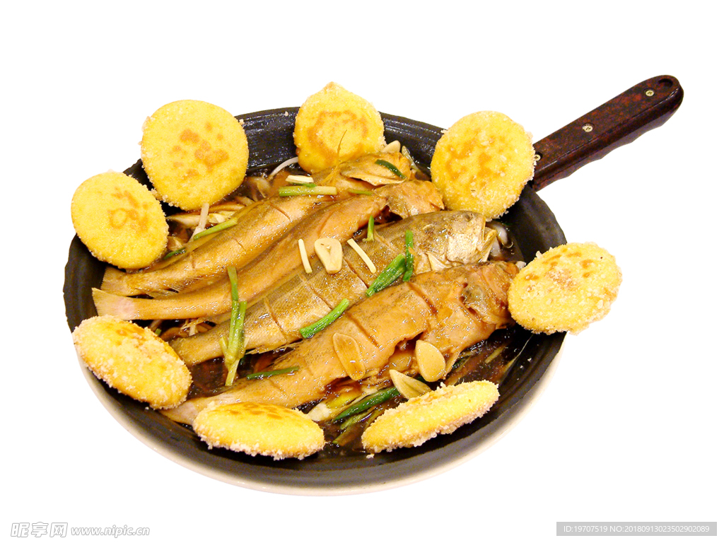 黄鱼贴饼
