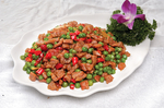 青豆牛肉粒