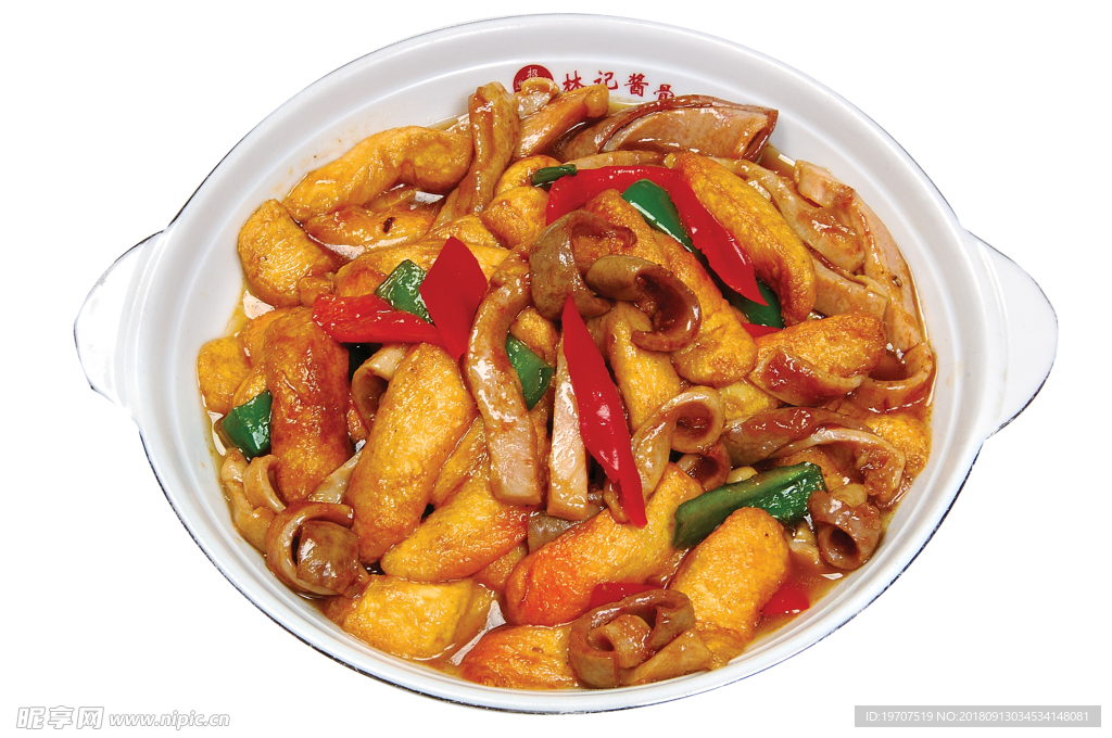 豆腐烧肚条