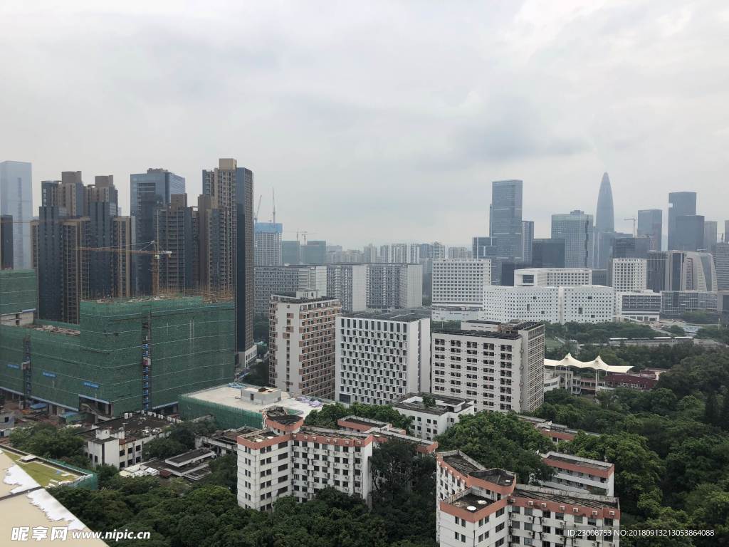 深圳 大学 建筑 高空 大楼