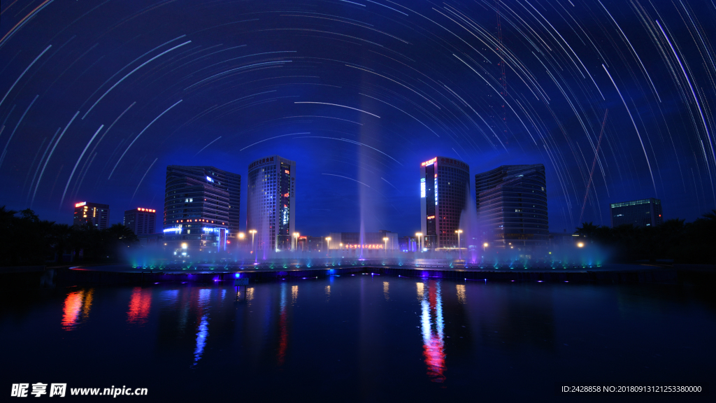 夜景合成图