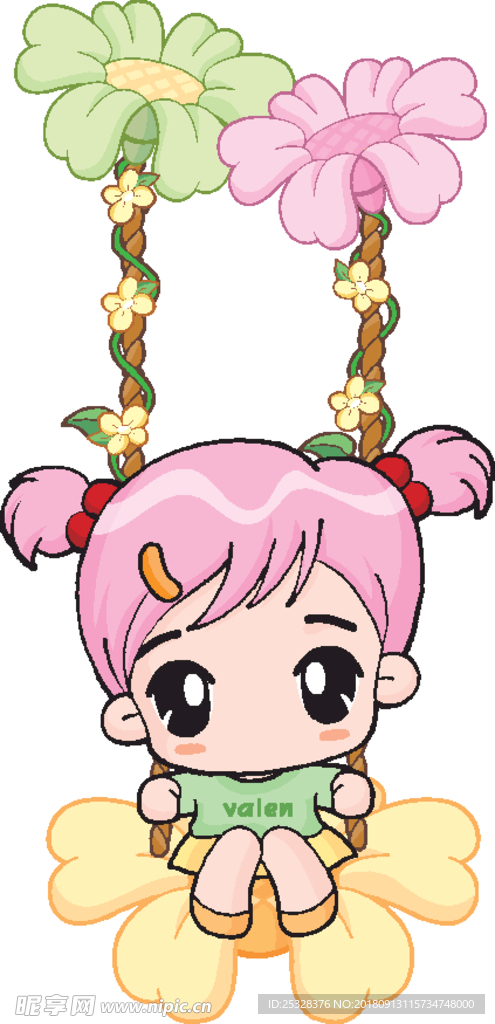 漫画女孩
