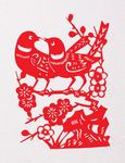 花鸟剪纸