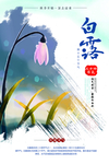 二十四节气白露海报