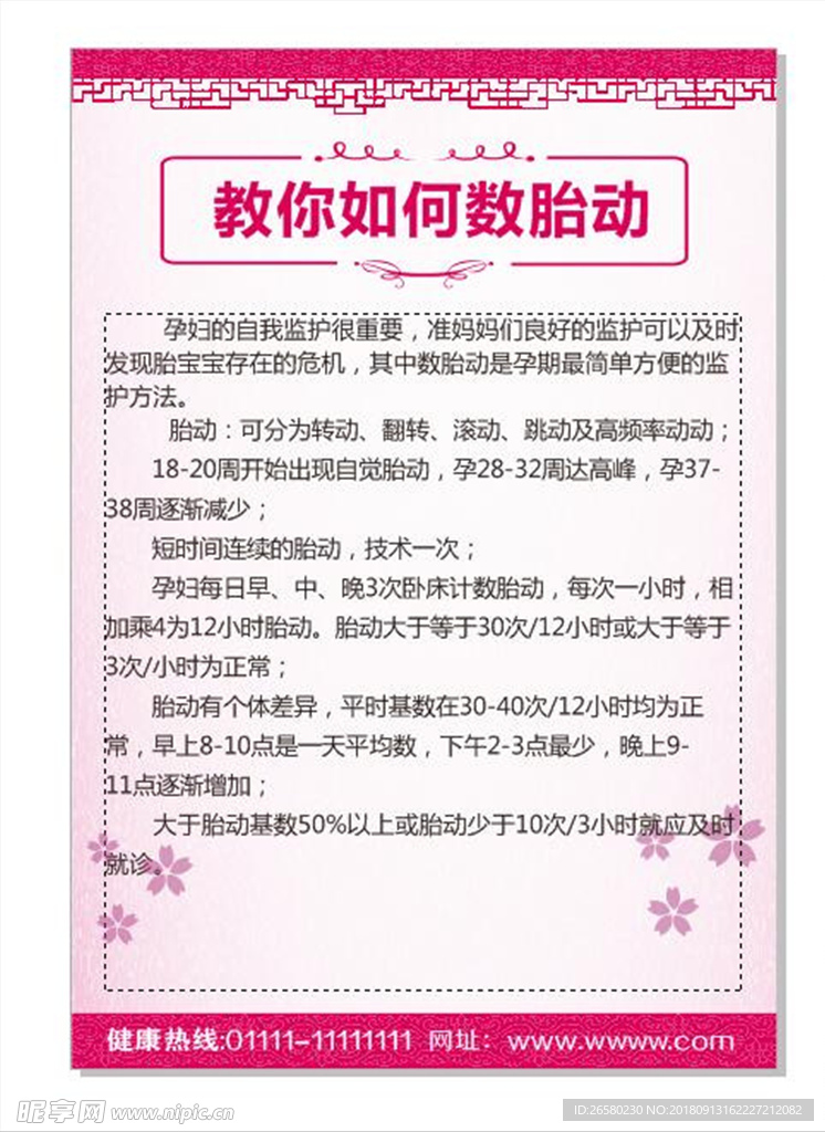 如何数胎动