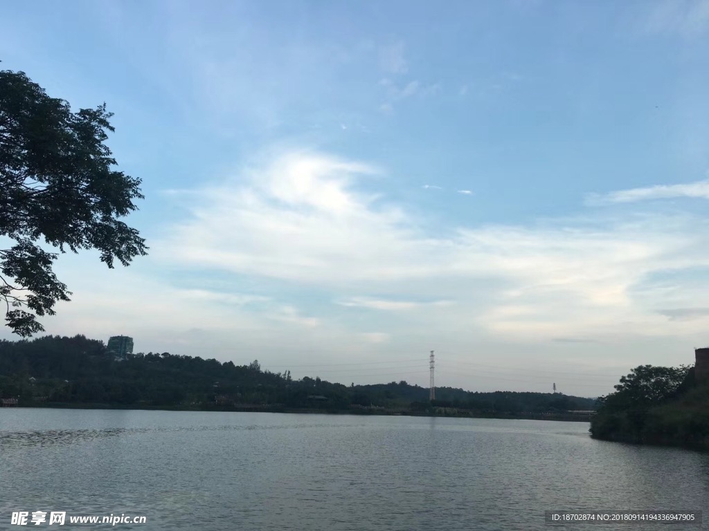 水库美景