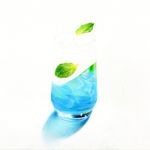 彩铅柠檬汽水