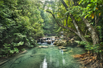 山间流水