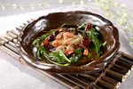 菠菜拌粉条