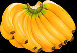 香蕉  水果   黄色