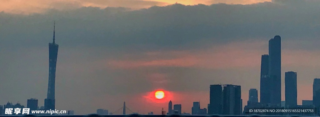 珠江早晨