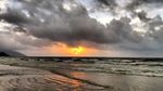 大海夕阳