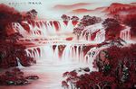 天下红   朱砂画