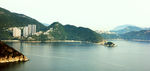 香港海洋公园山河海景图