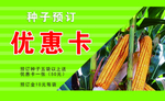 种子 预定  优惠卡