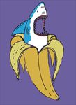 香蕉海豚图案
