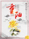 重阳节 海报展板