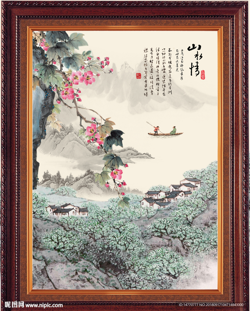 工笔花鸟图