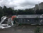 暴雨后