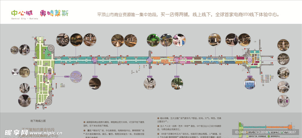 中心城折页