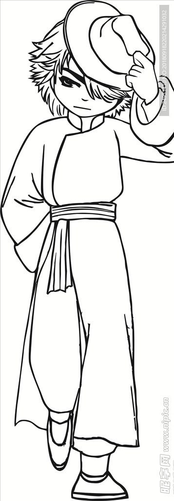 中华英雄 超萌 手绘