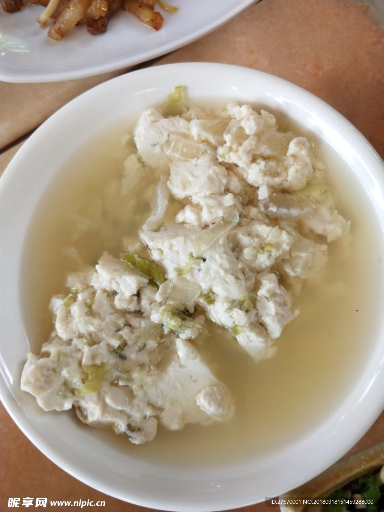 菜豆腐
