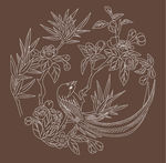 矢量花纹