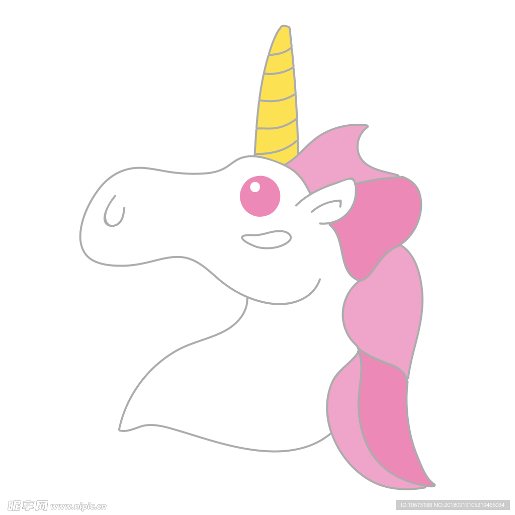 独角兽透明底
