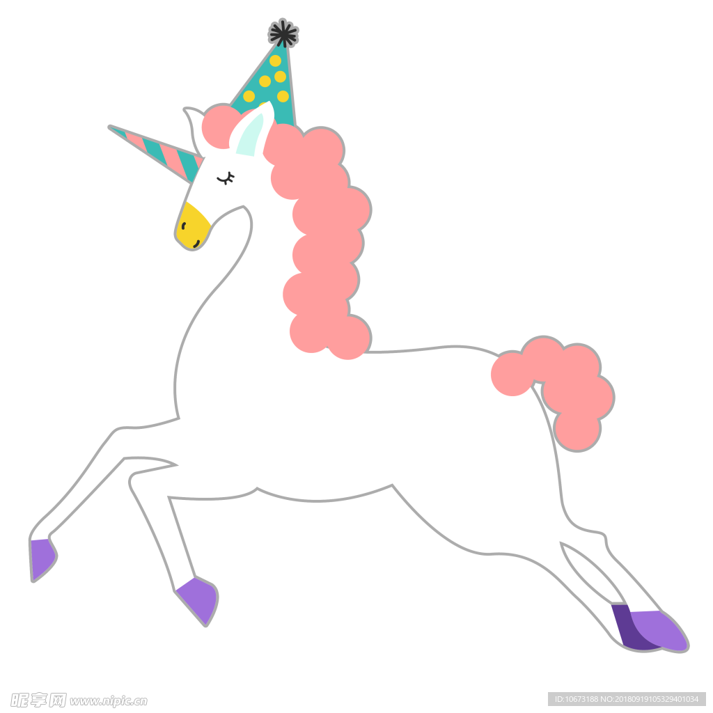 独角兽透明底