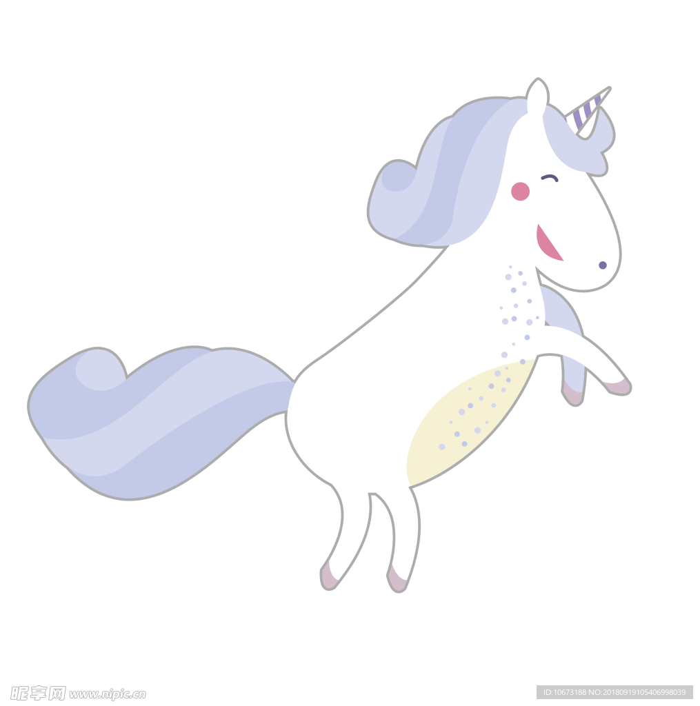 独角兽透明底