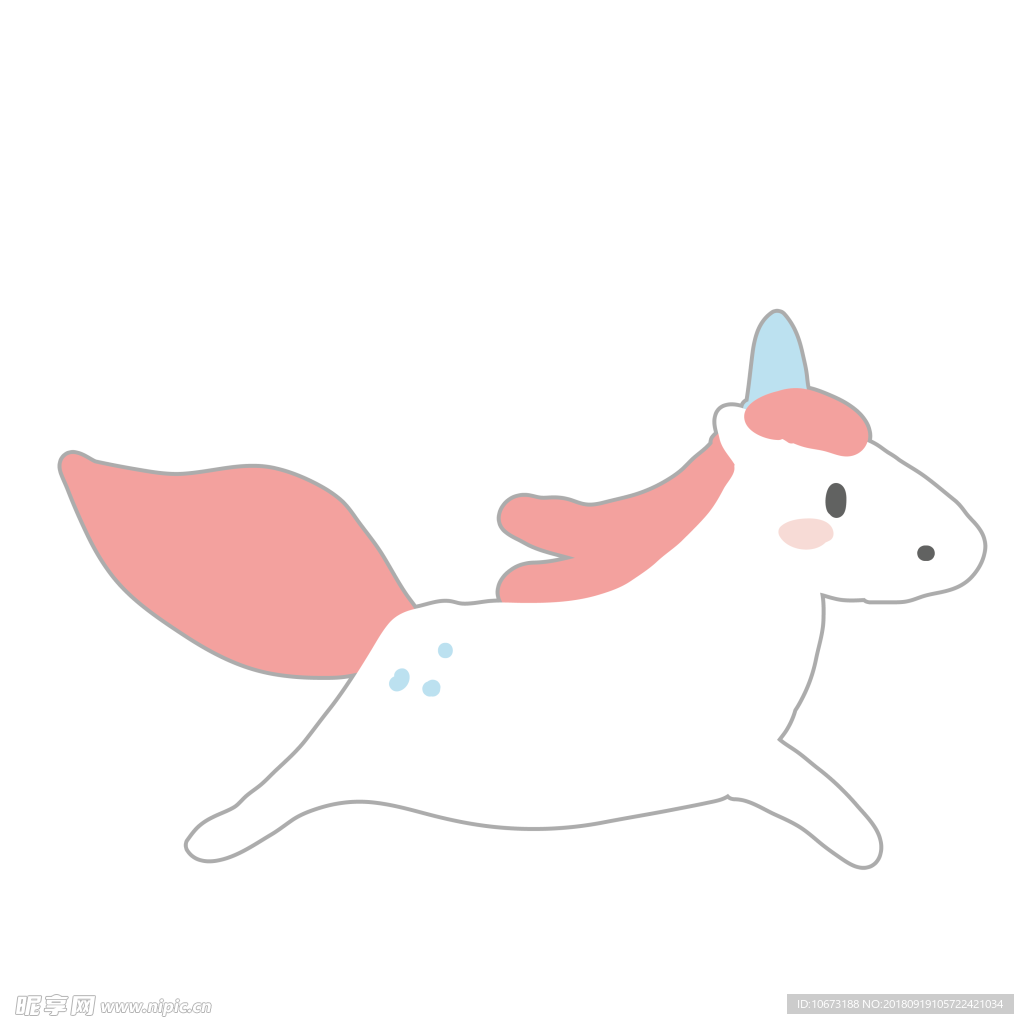 独角兽透明底