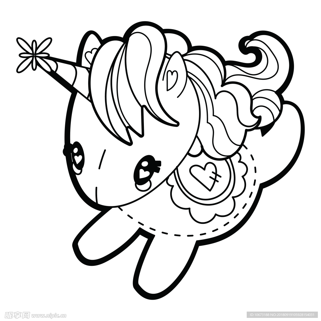 独角兽透明底