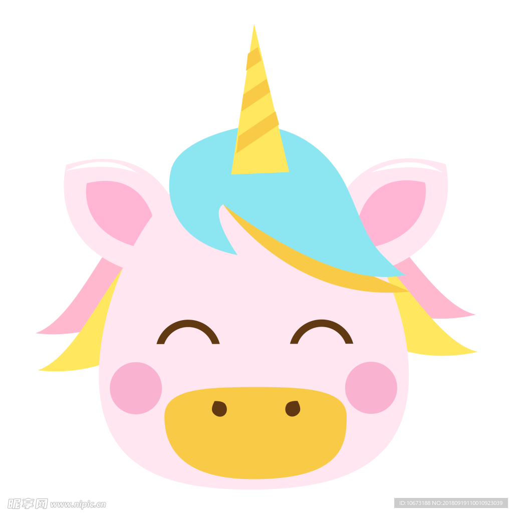 独角兽透明底