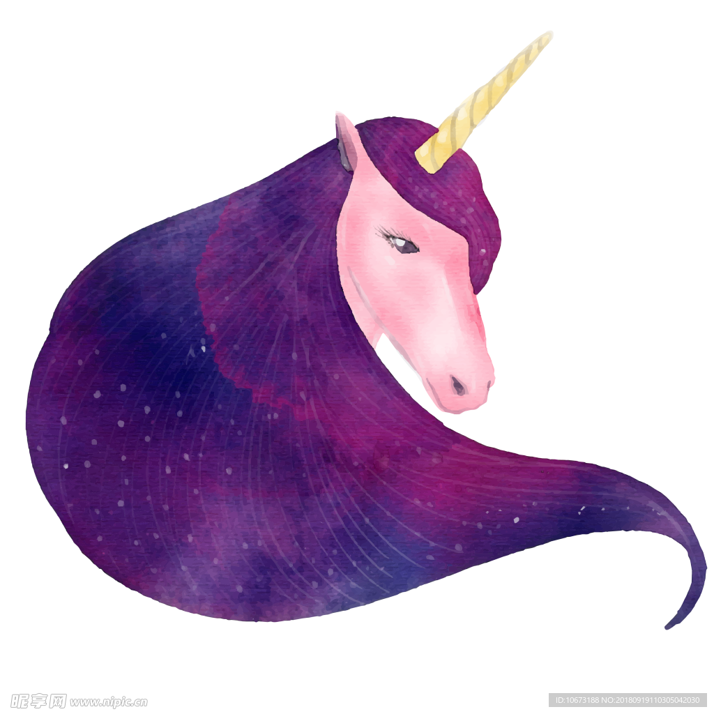 独角兽透明底