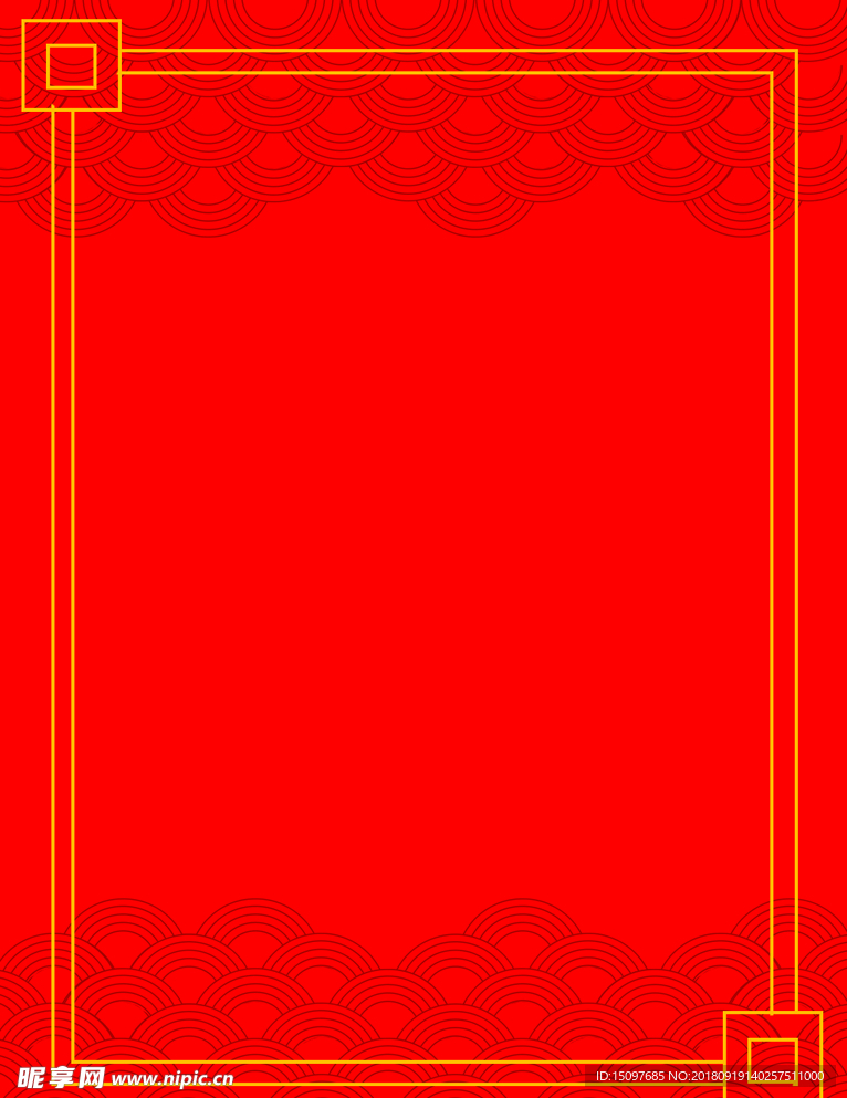 红色背景