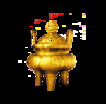 黄金瓷器