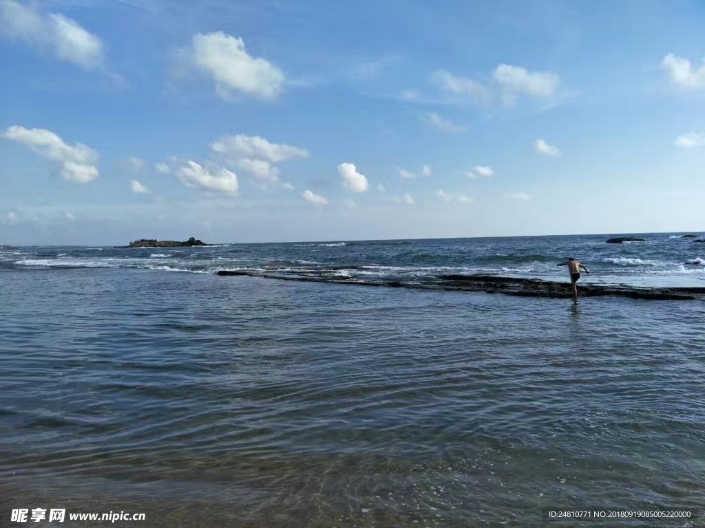 海边